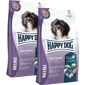 Sparpaket Happy Dog Fit & Vital Mini Senior 2 x 4 kg